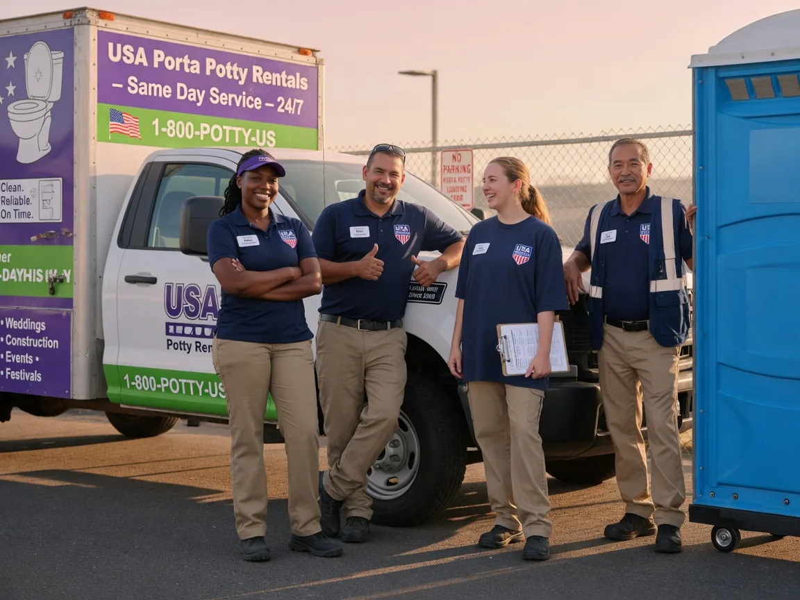 Porta Potty Rental company in Sligo, PA